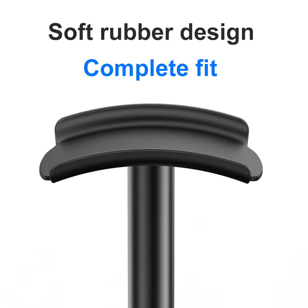 Headphone Holder Rack Aluminium Alloy Headset Stand Space Saving Desktop Organizer Earphone Hanger Gaming Headset Support Stand