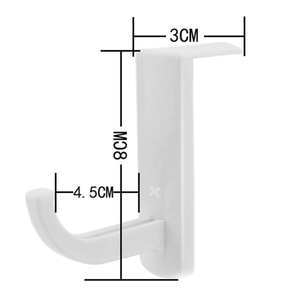Headphone Holder Rack Aluminium Alloy Headset Stand Space Saving Desktop Organizer Earphone Hanger Gaming Headset Support Stand